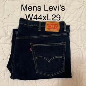 Mens Big & Tall 550 Levi’s W44xL29